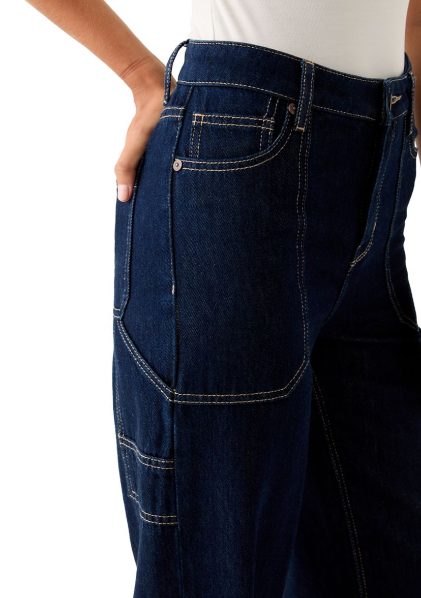 Womens Soleil Straight Jeans