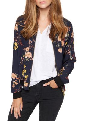 Sanctuary Floral Bomber Jacket | belk