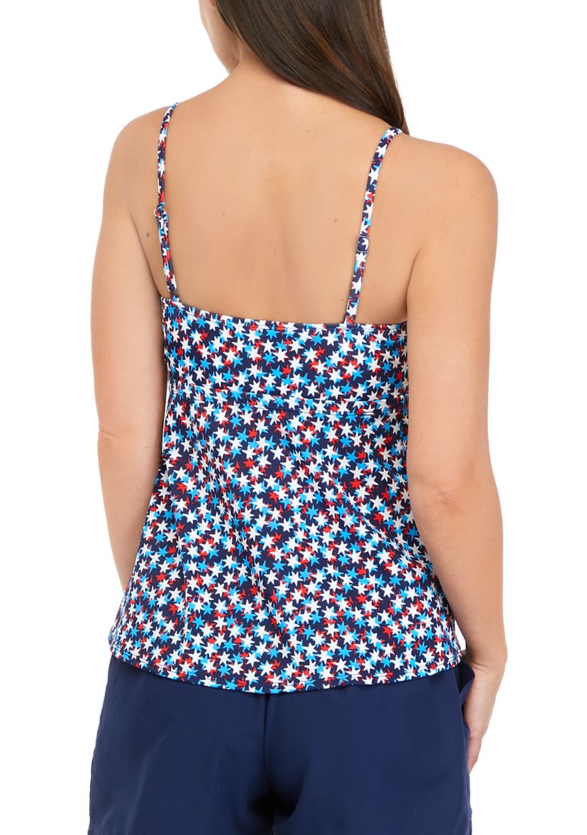 Keyhole High Neck Swim Tankini