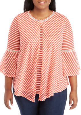 belk women's plus size tops