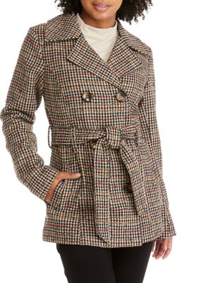 Me jane belted sales peacoat