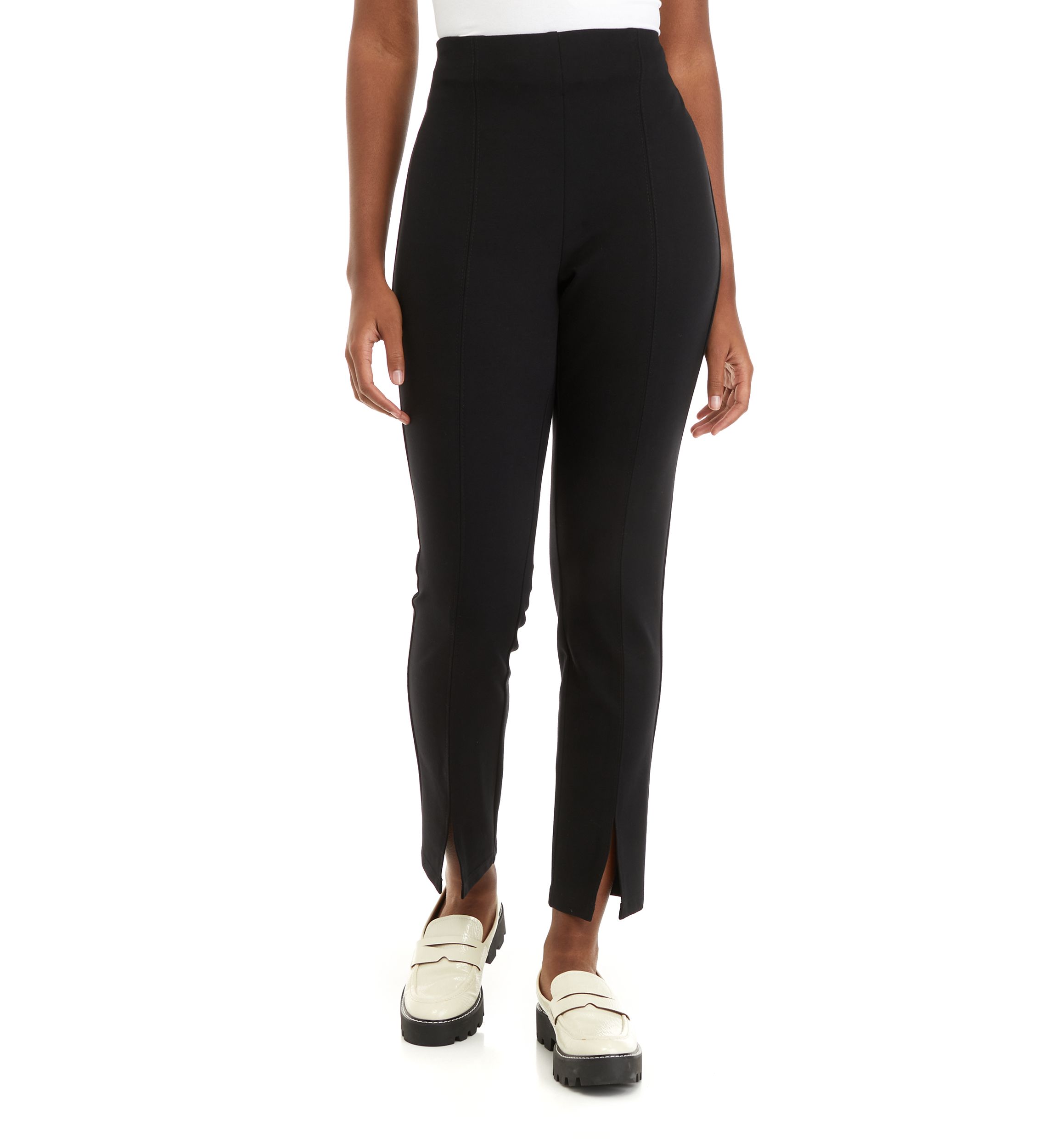 Womens Ponte Straight Pants
