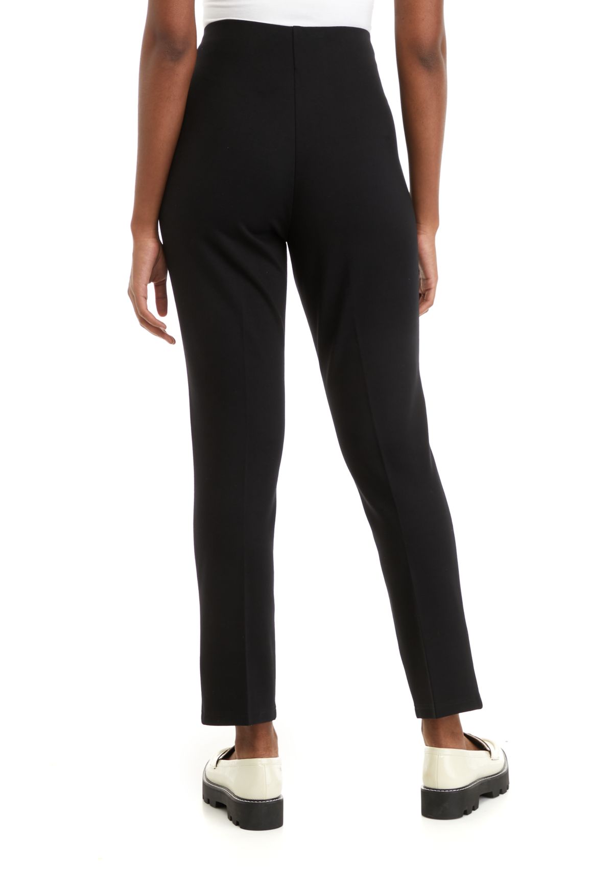 Womens Ponte Straight Pants