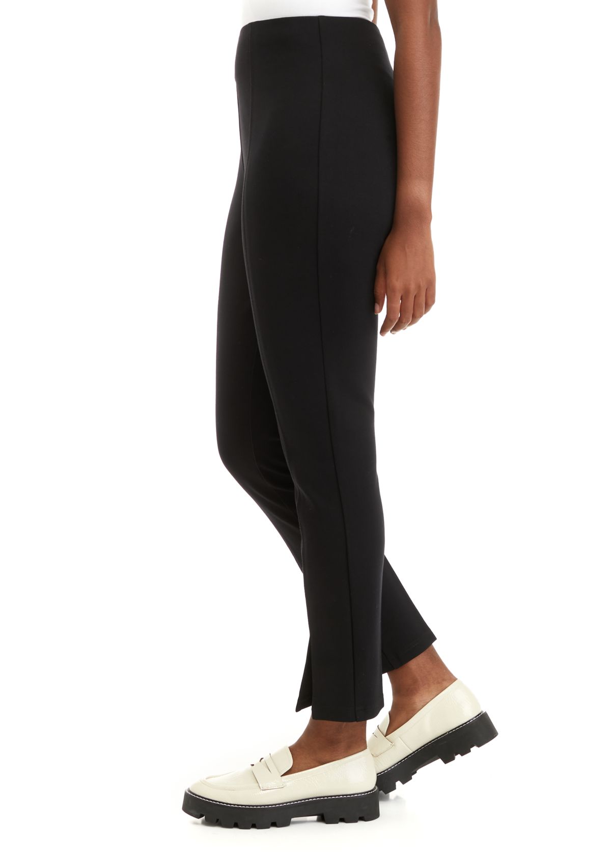 Womens Ponte Straight Pants