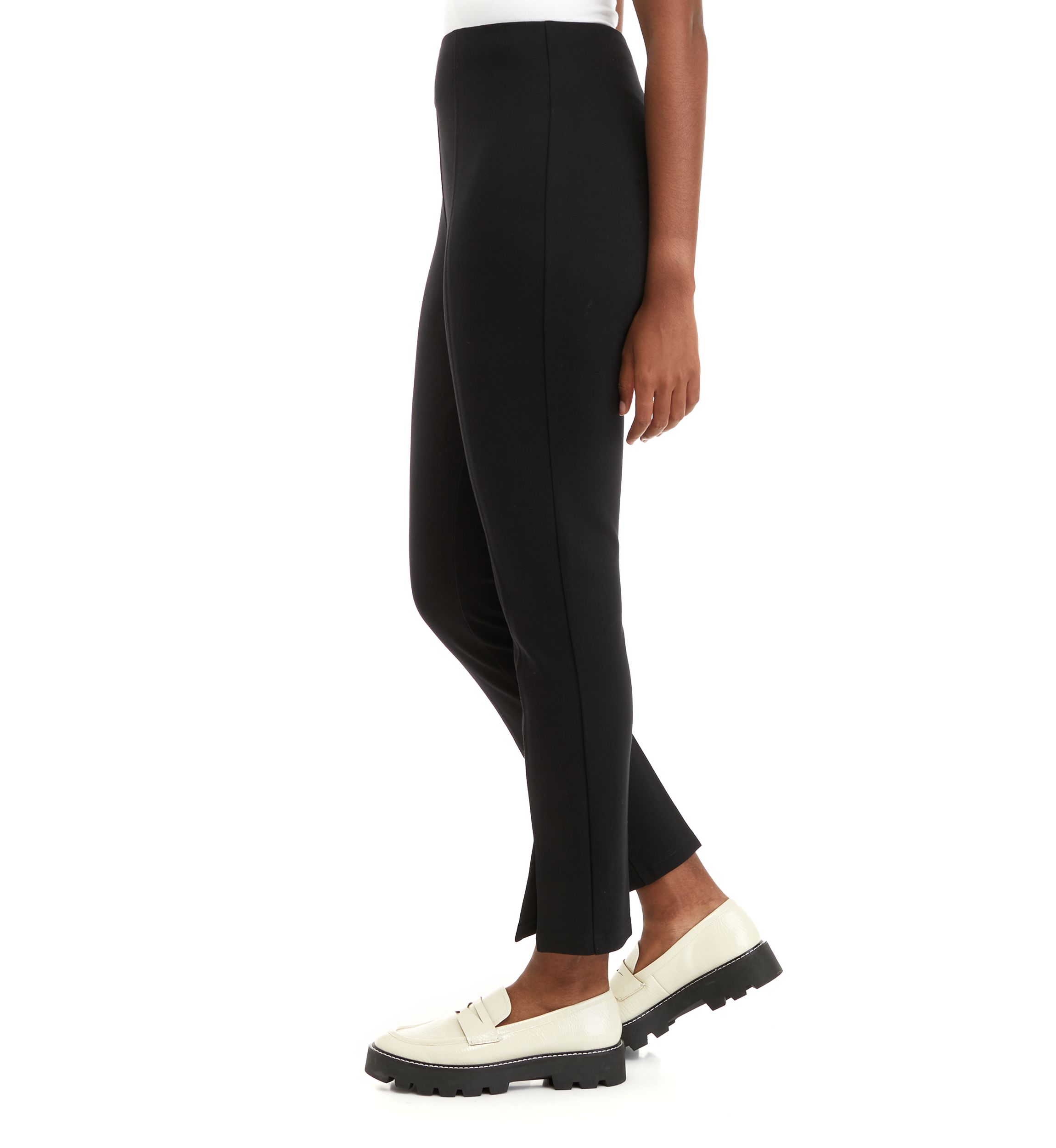 Womens Ponte Straight Pants