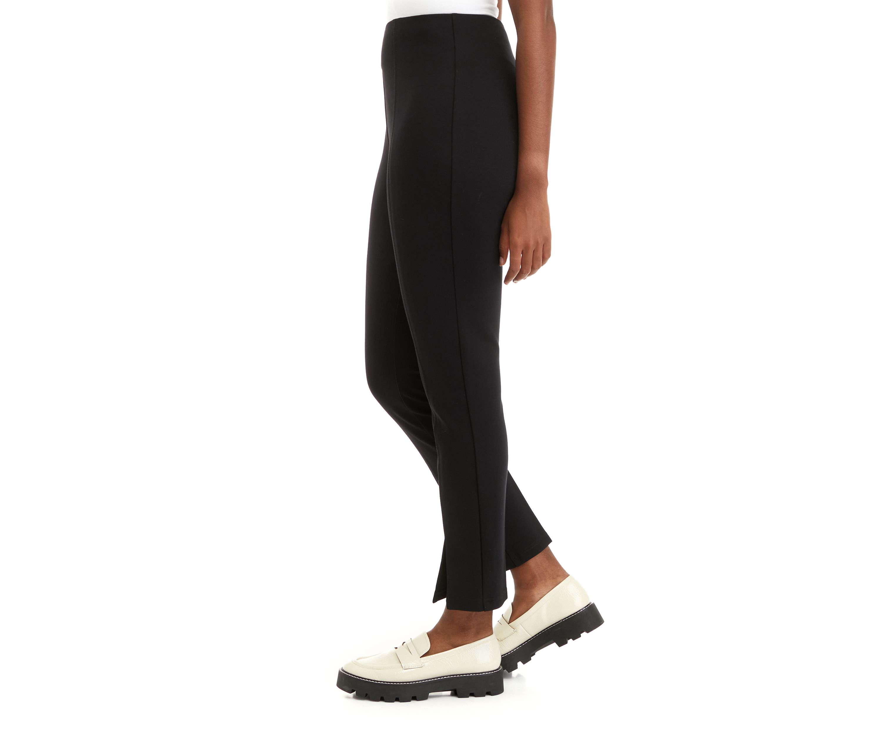 Womens Ponte Straight Pants