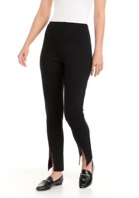 Petite Ponte Straight Pants
