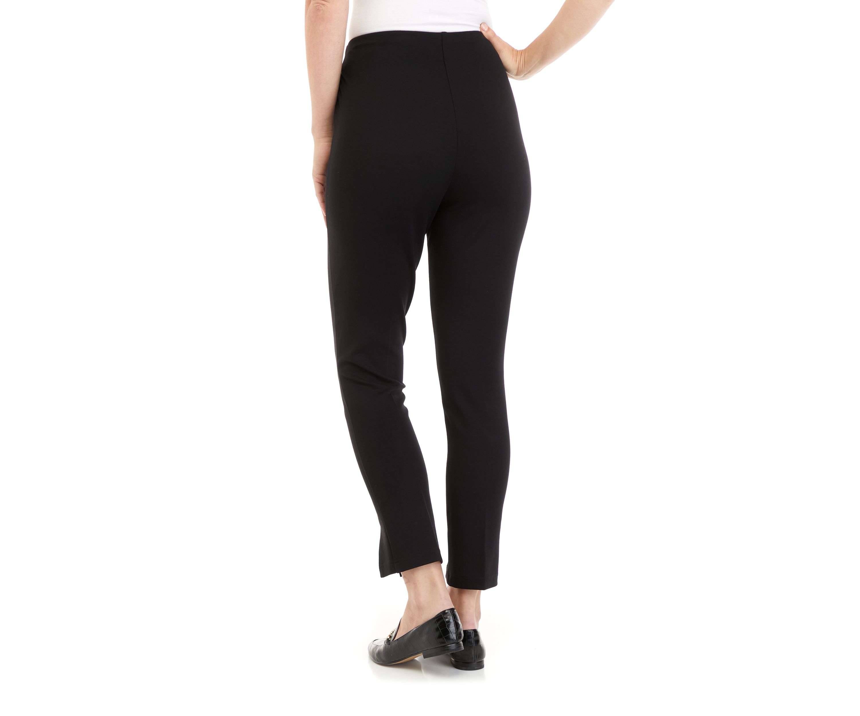 Petite Ponte Straight Pants
