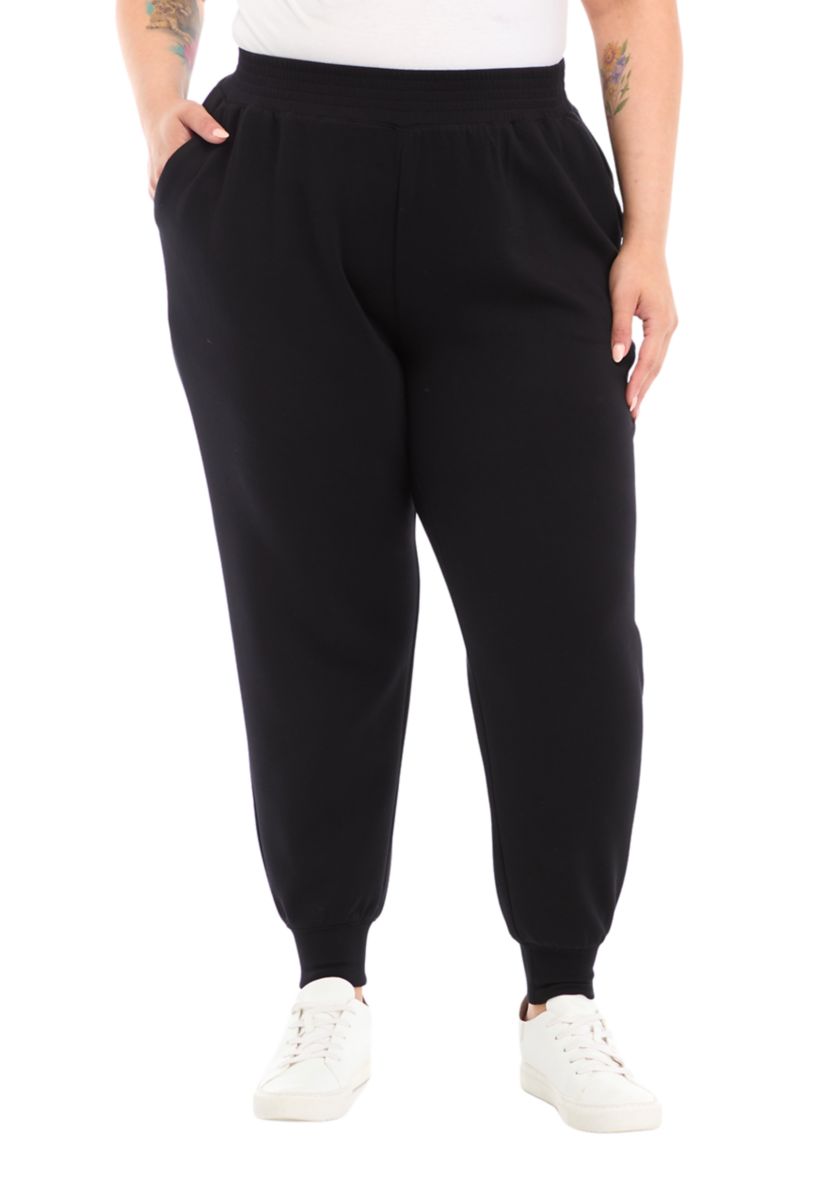 Plus Size High Rise Joggers