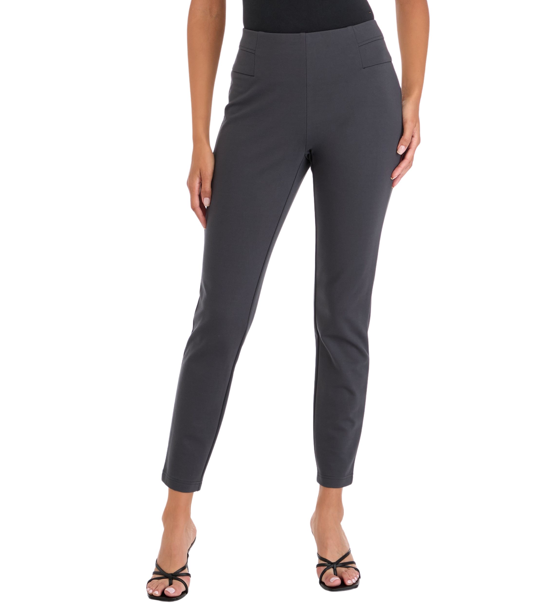 Womens High Rise Ponte Leggings