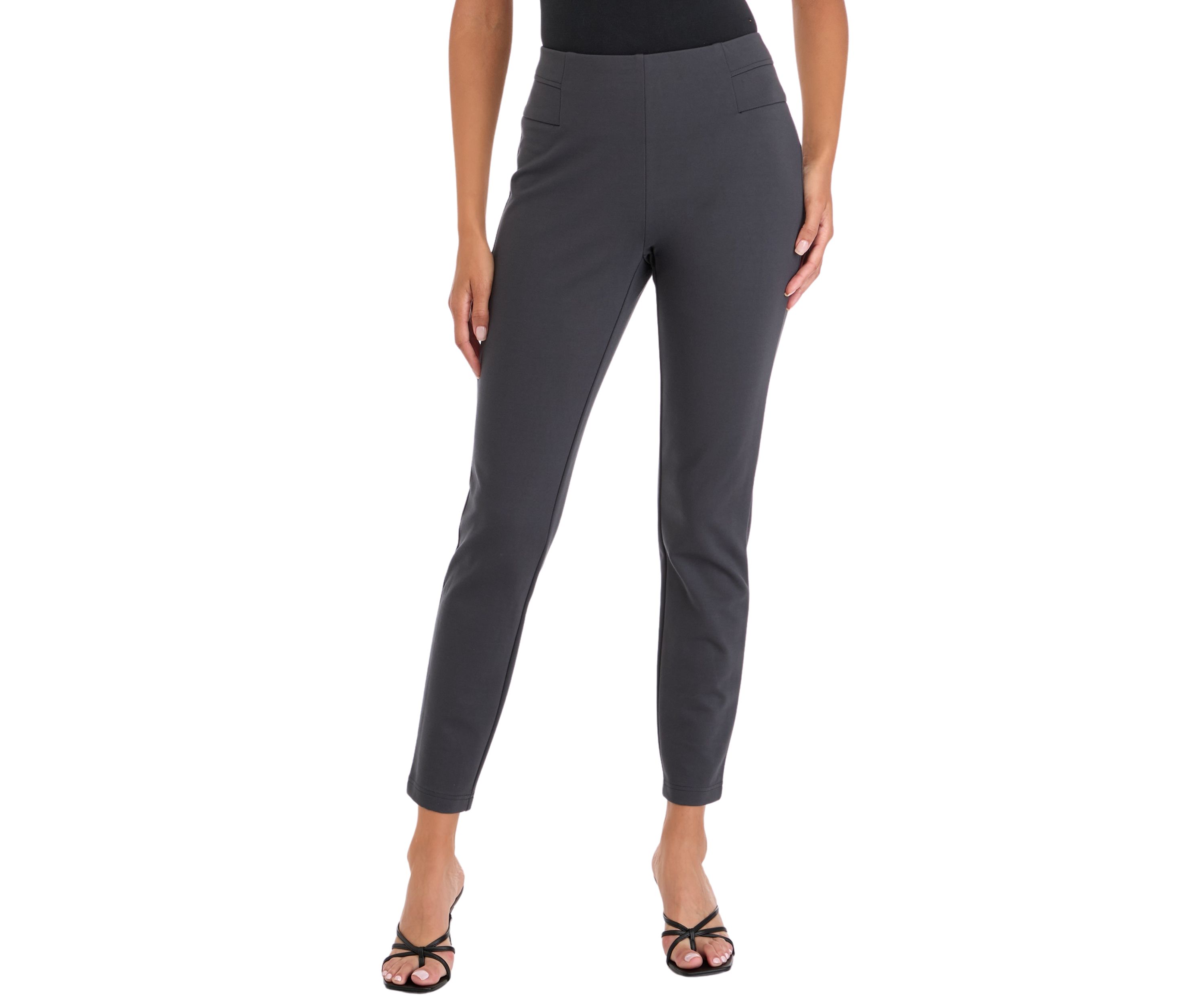 Womens High Rise Ponte Leggings