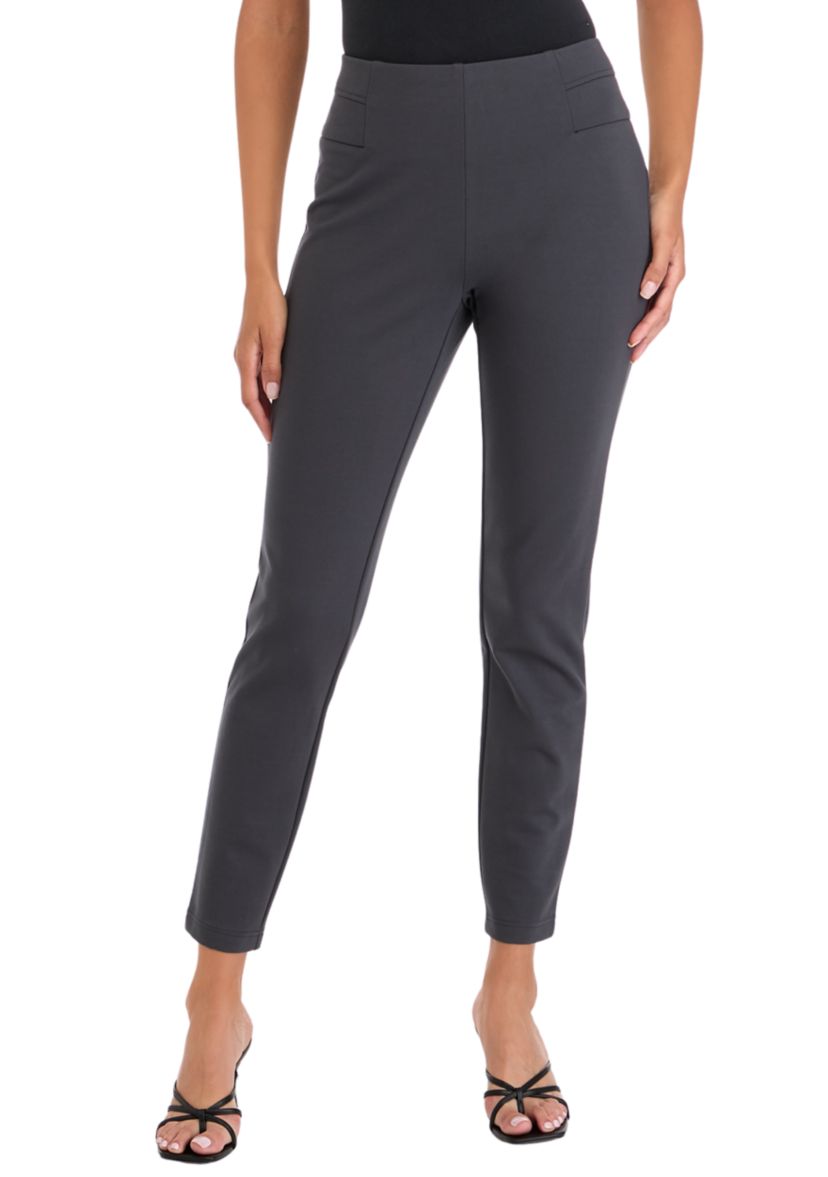 Womens High Rise Ponte Leggings
