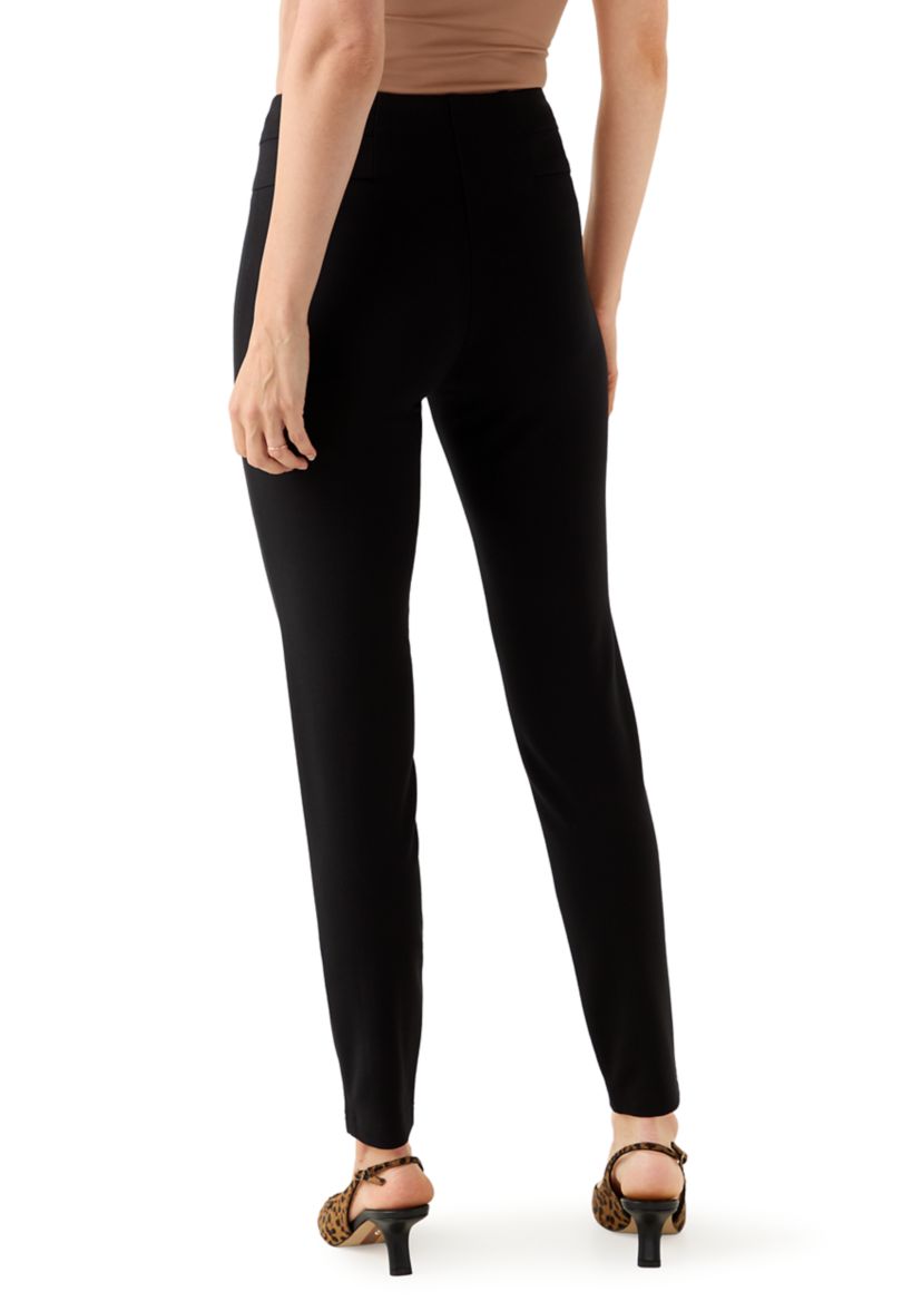 Womens High Rise Ponte Leggings