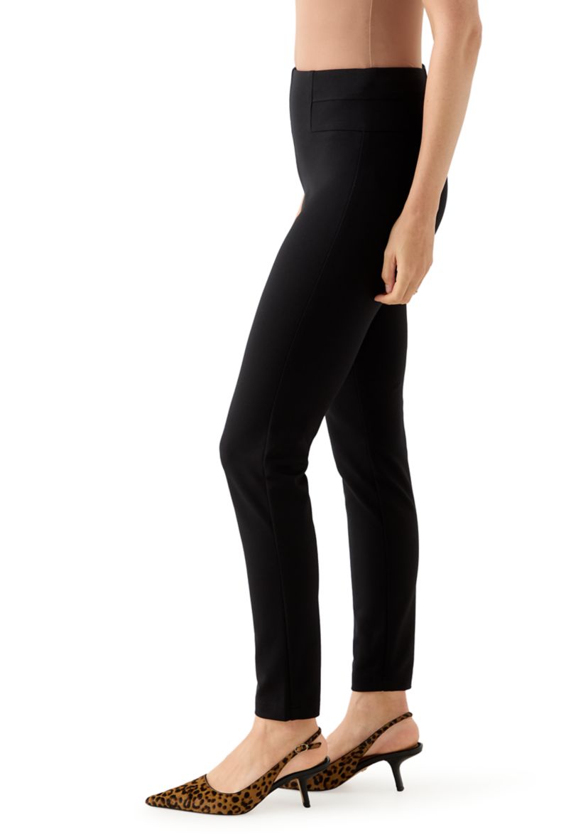 Womens High Rise Ponte Leggings