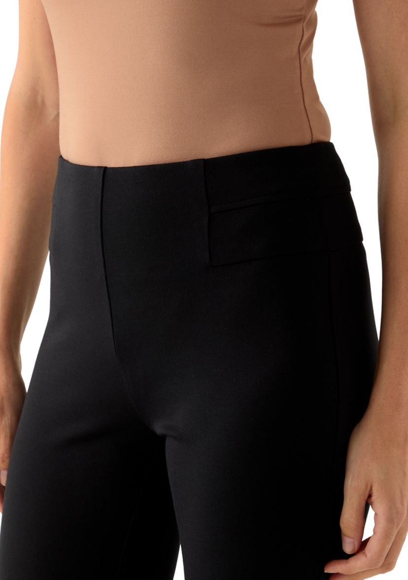 Womens High Rise Ponte Leggings