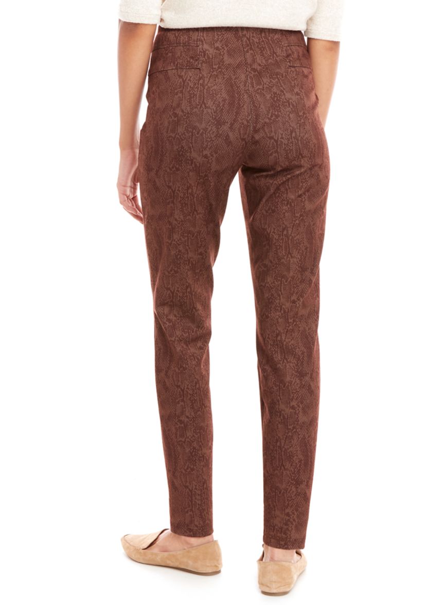 Womens Pull On Ponte Pants