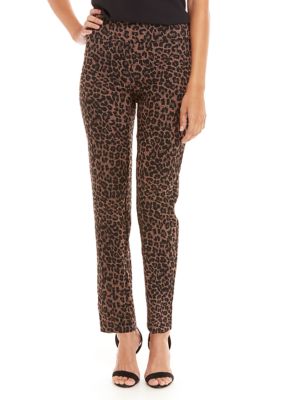 printed pull on pants