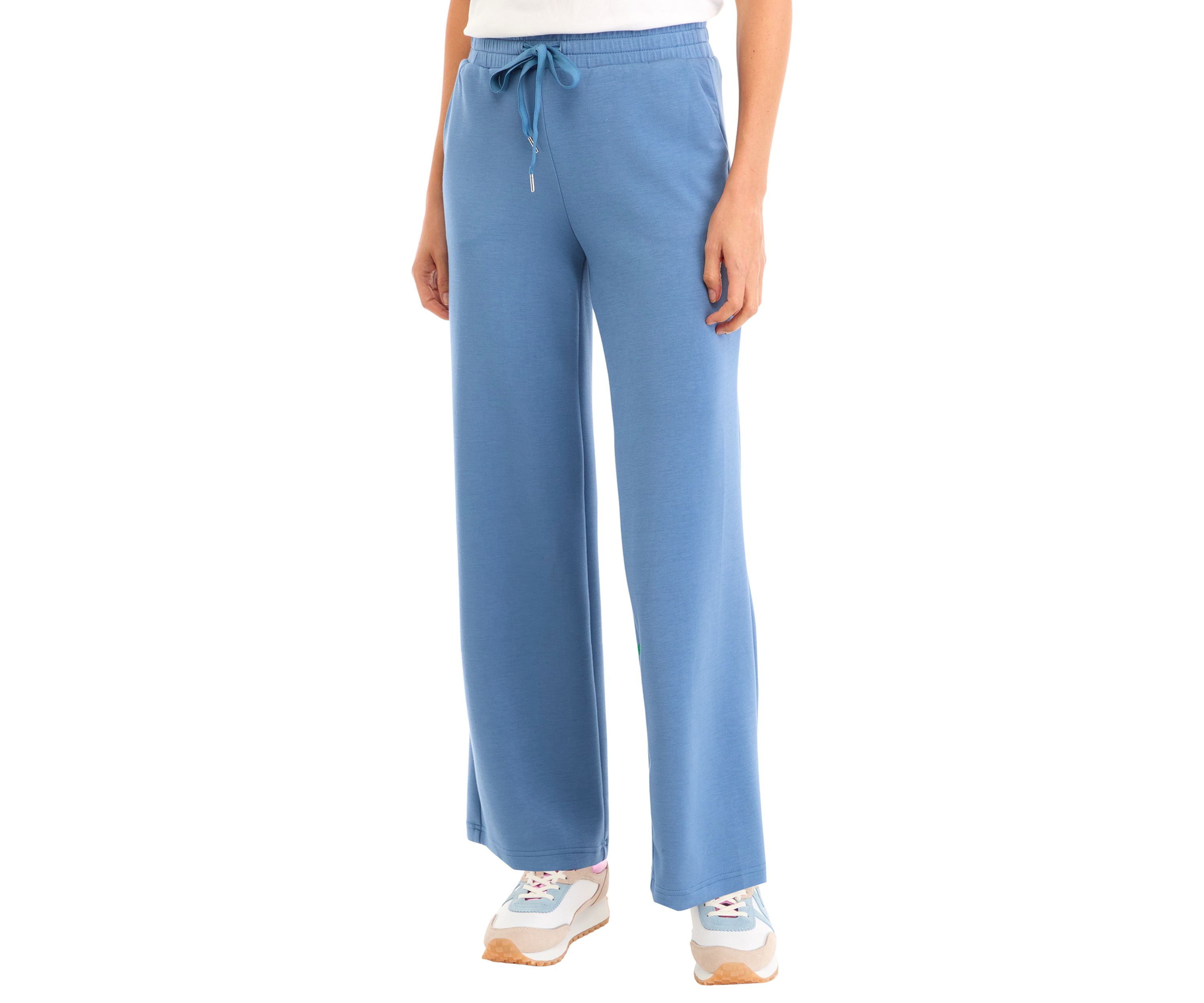 Tie Waist Wide Leg Pants