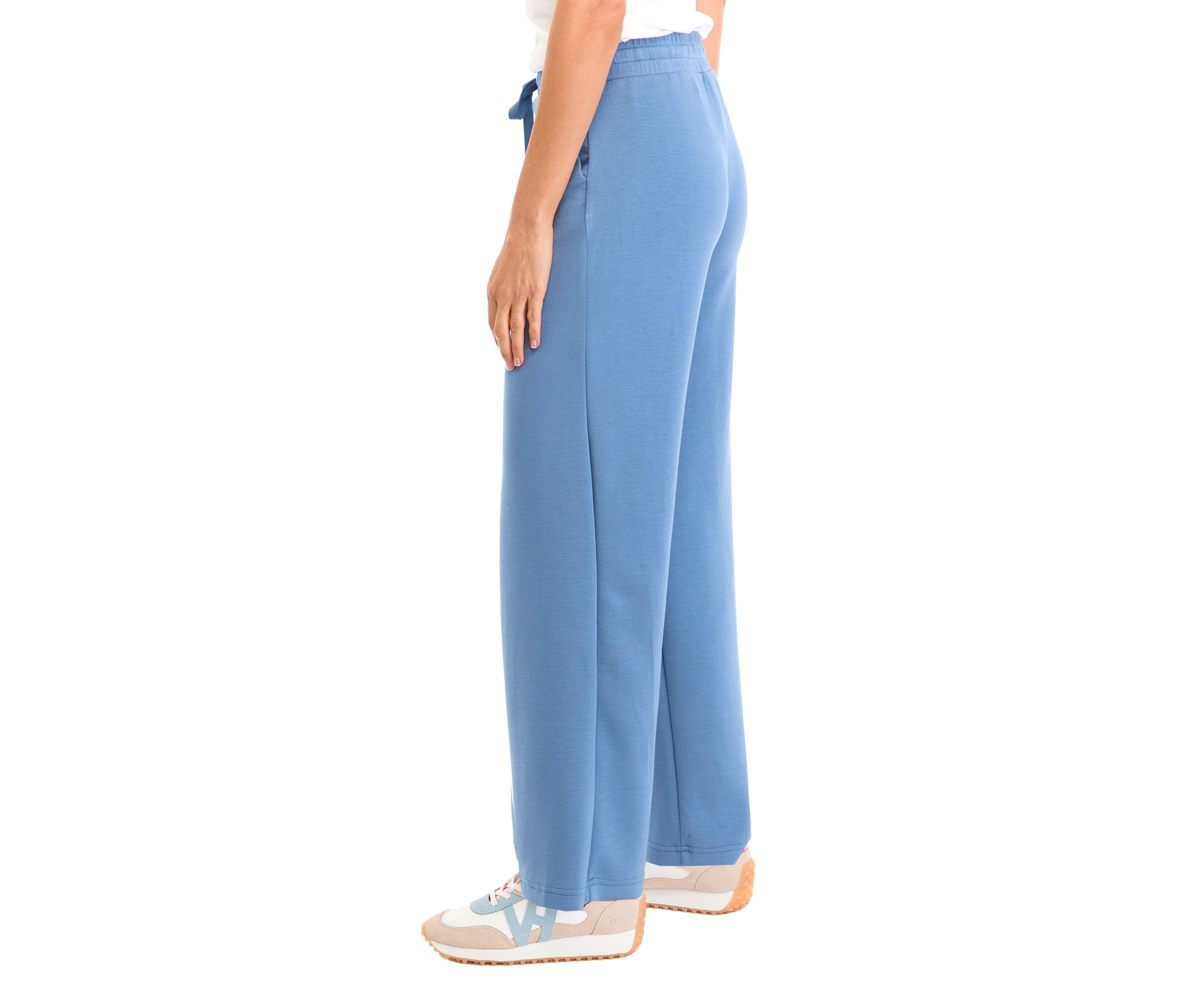 Tie Waist Wide Leg Pants
