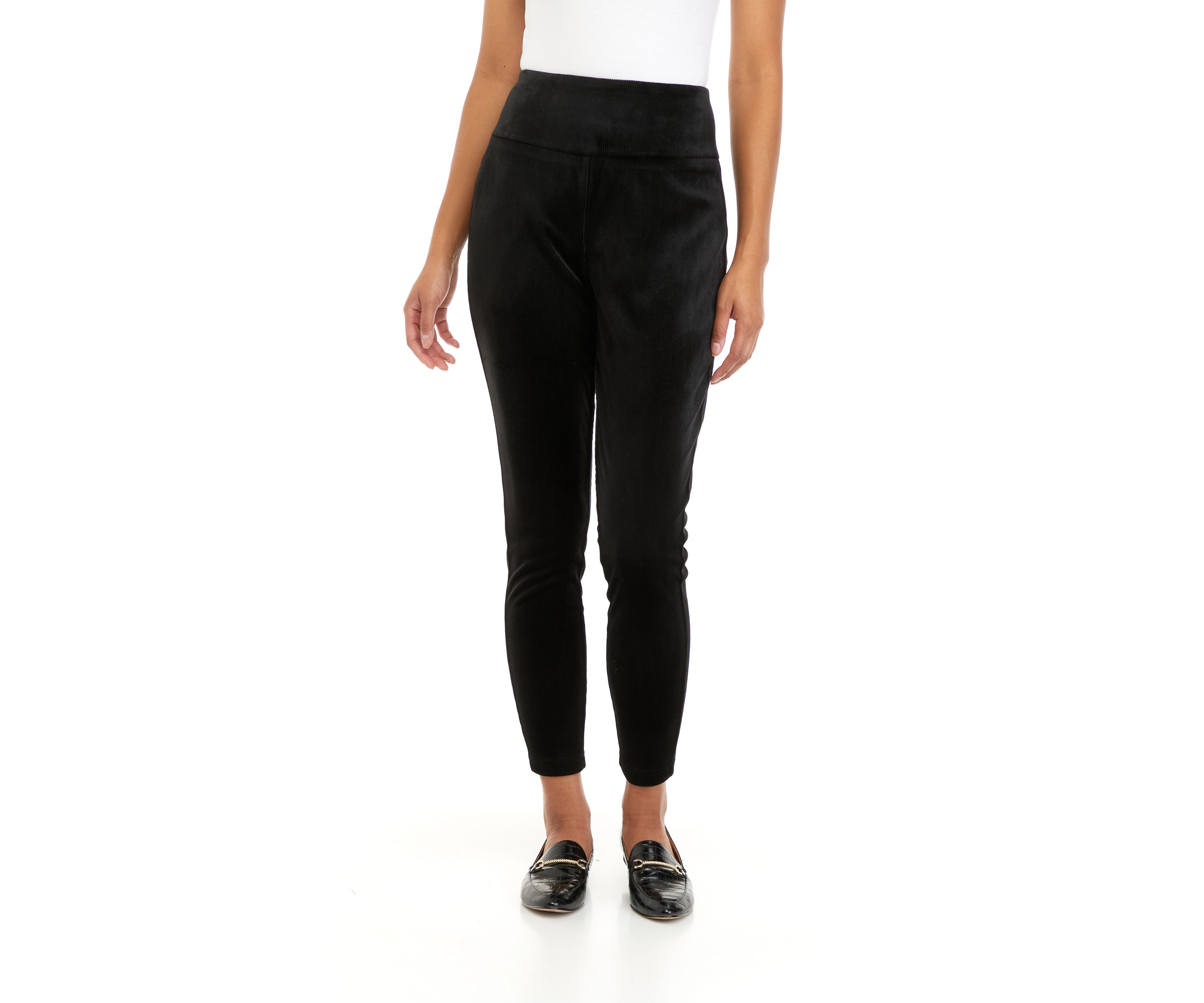 Studio Womens Stretch Cord Leggings