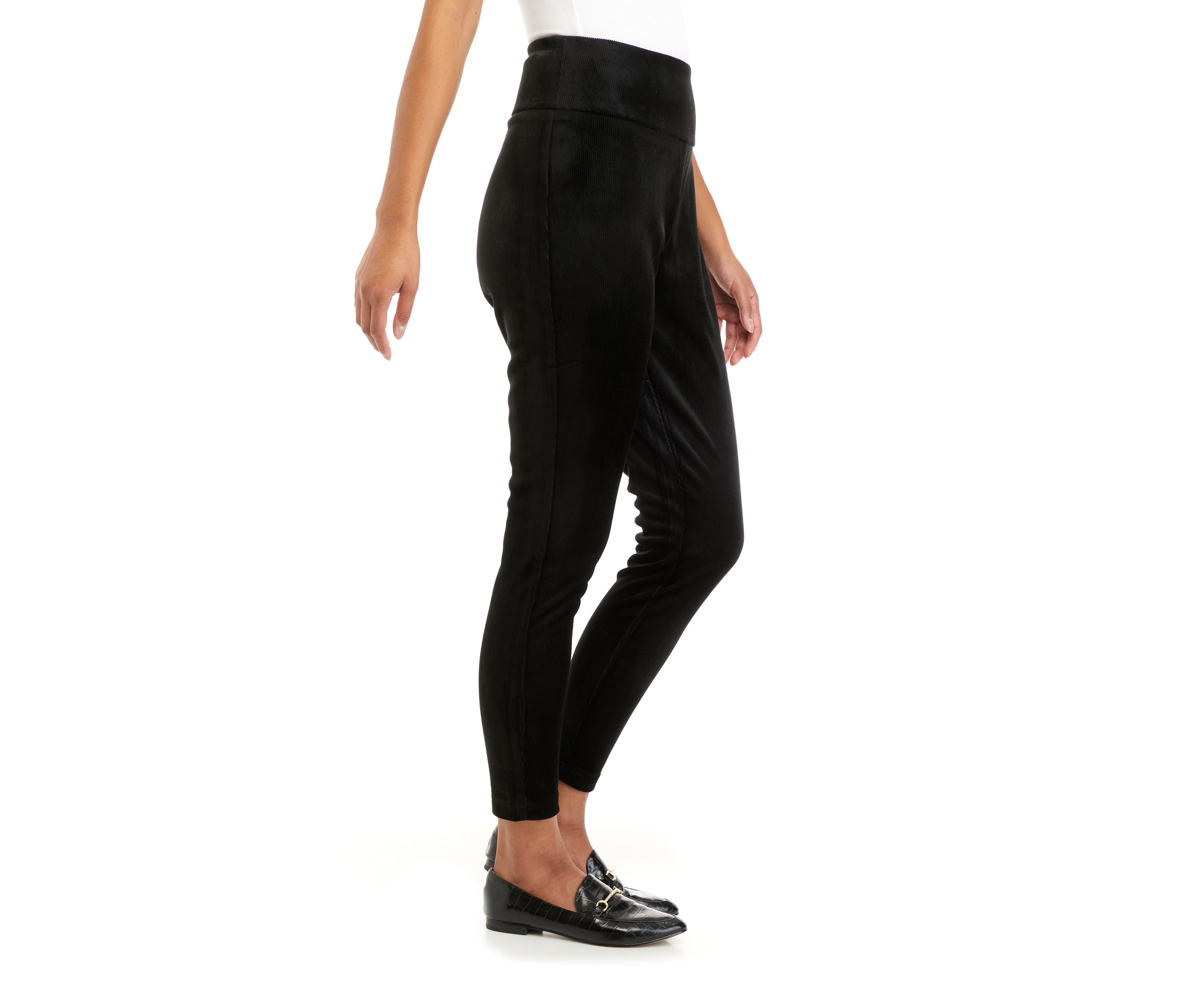 Studio Womens Stretch Cord Leggings