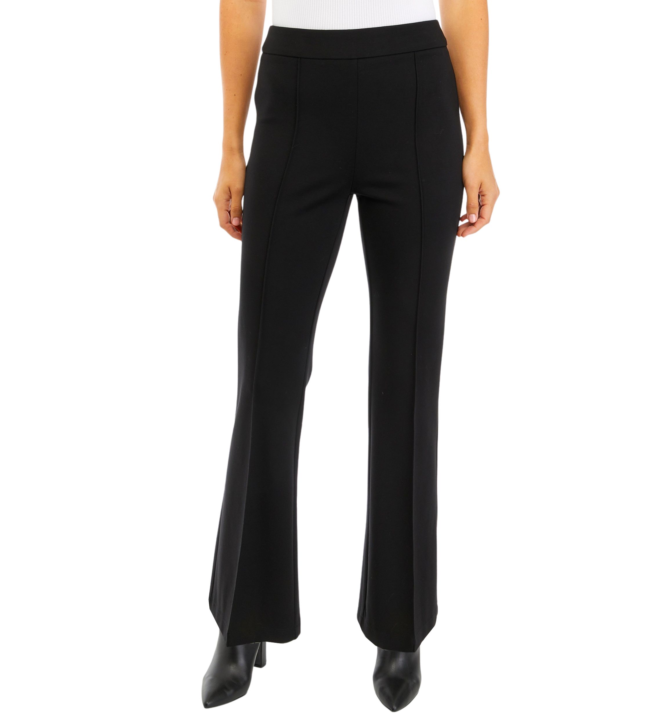 Petite Ponte Flare Pants