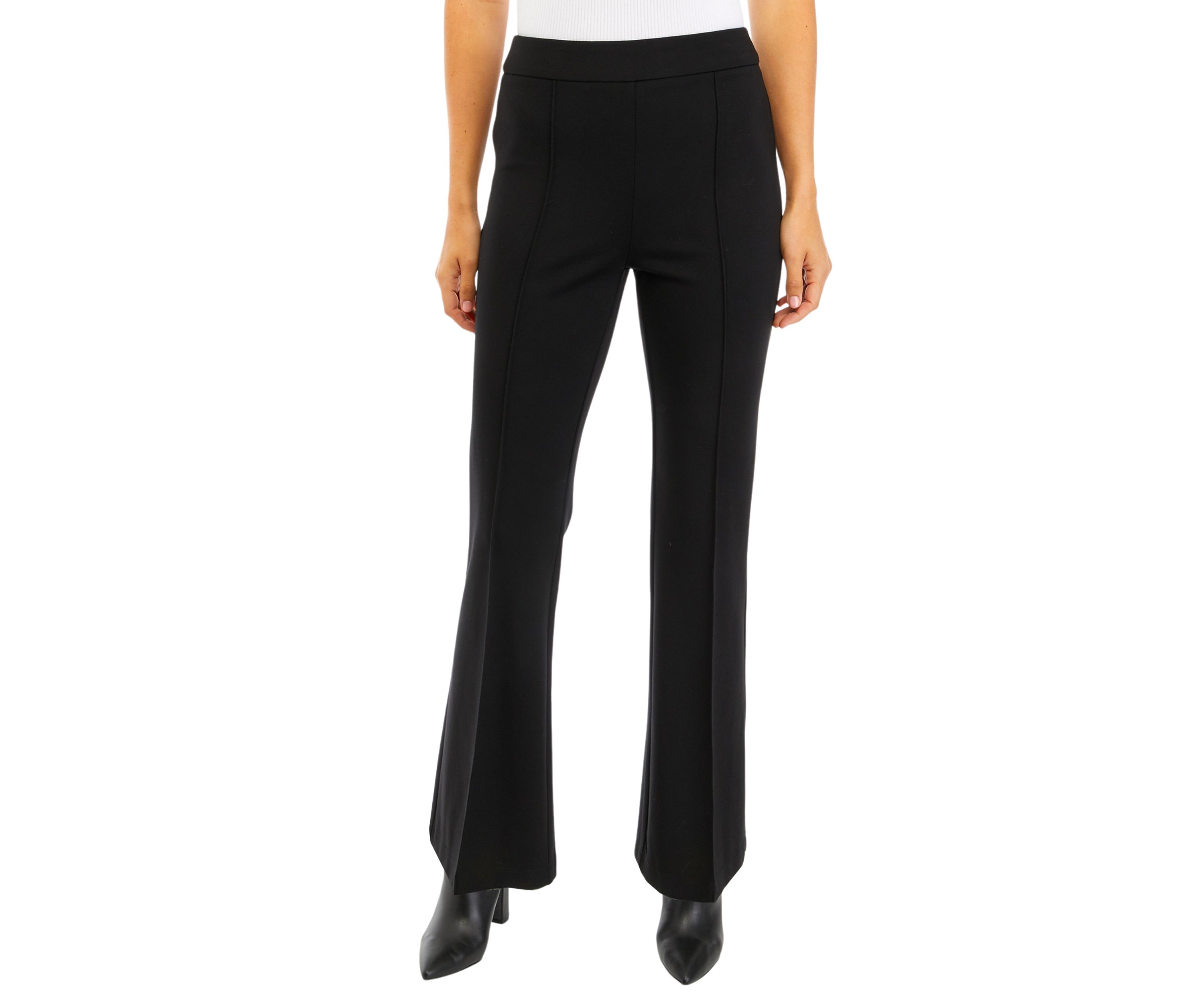 Petite Ponte Flare Pants