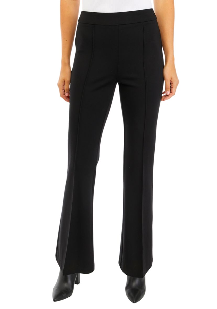 Petite Ponte Flare Pants