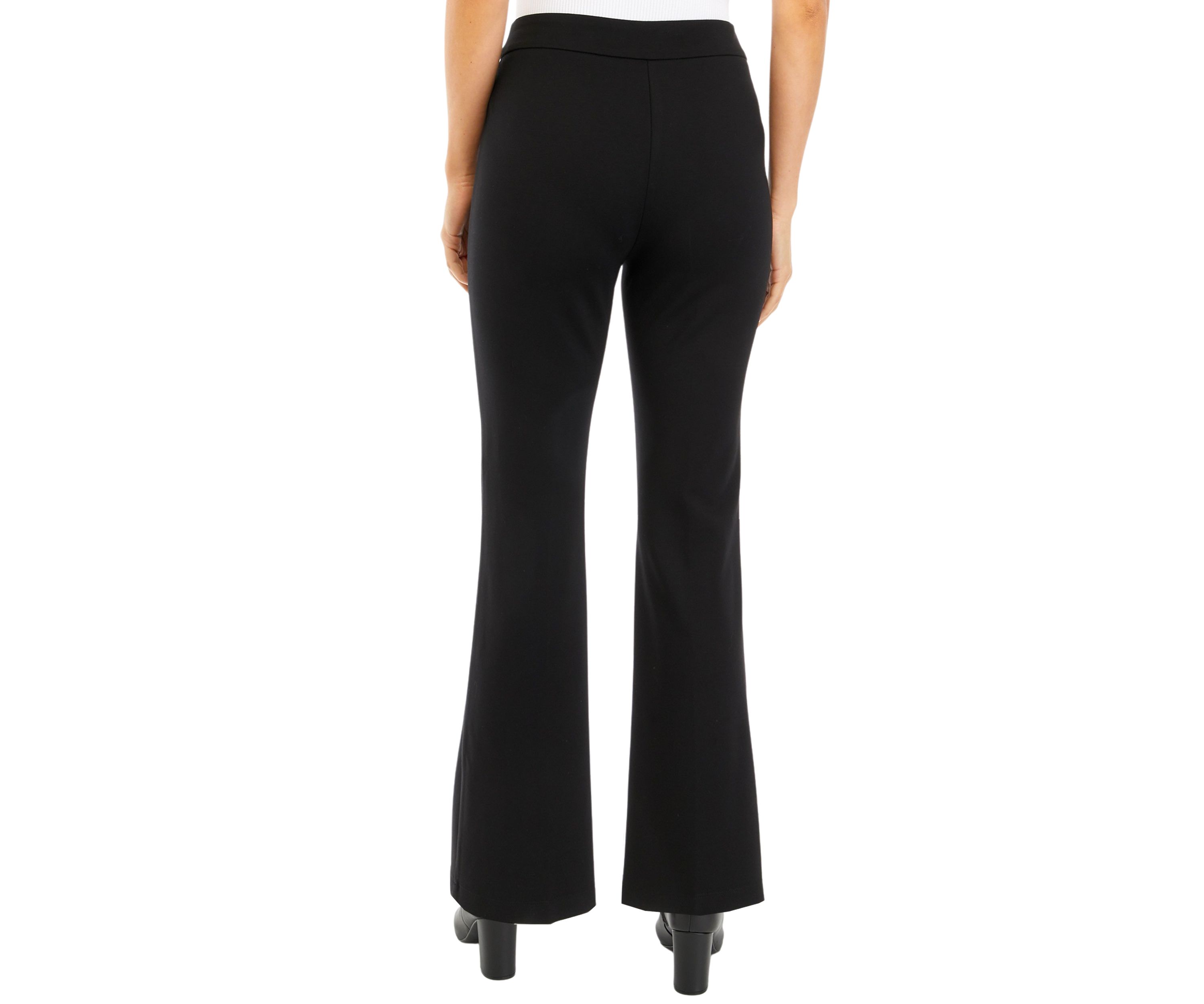 Petite Ponte Flare Pants