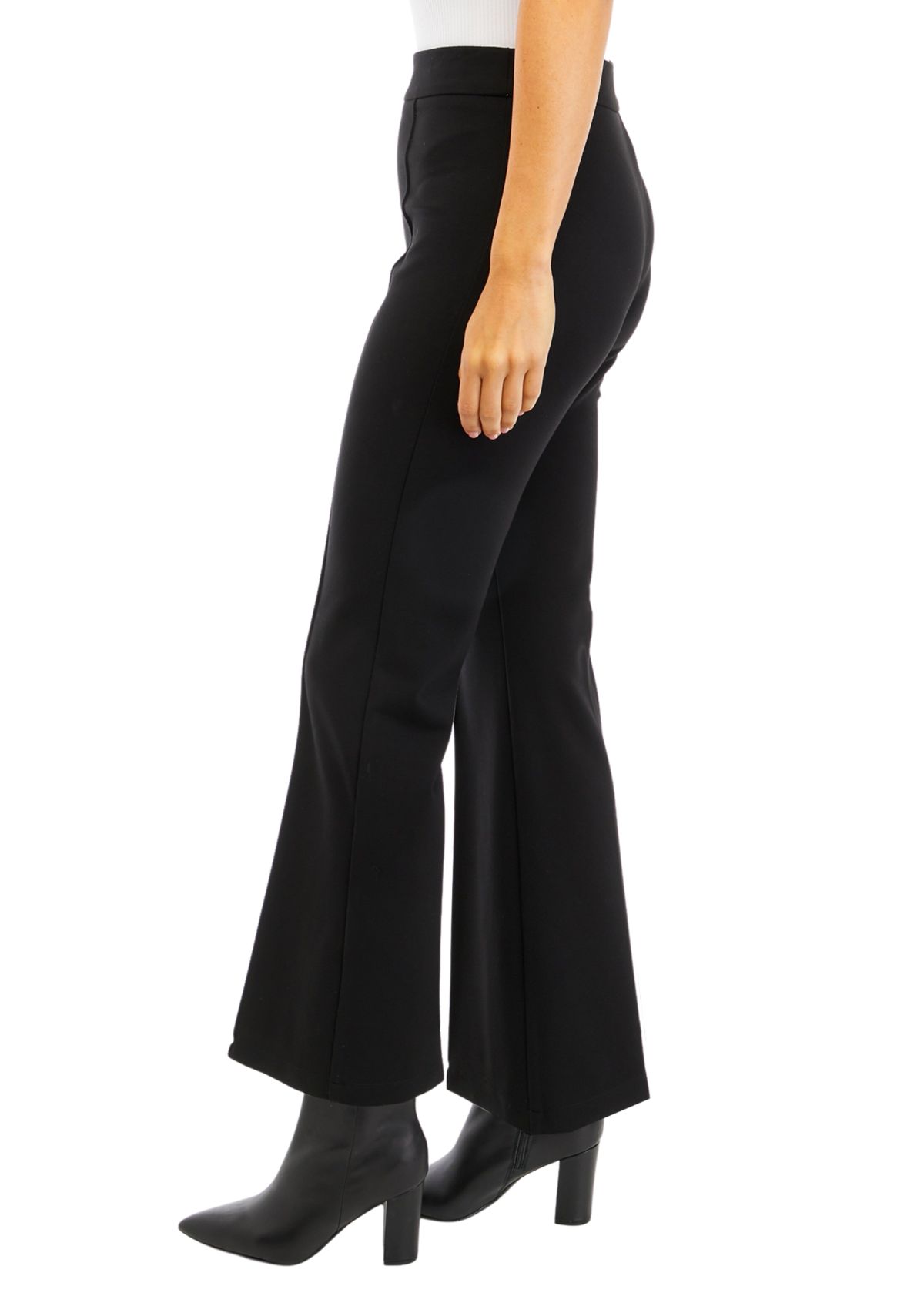Petite Ponte Flare Pants