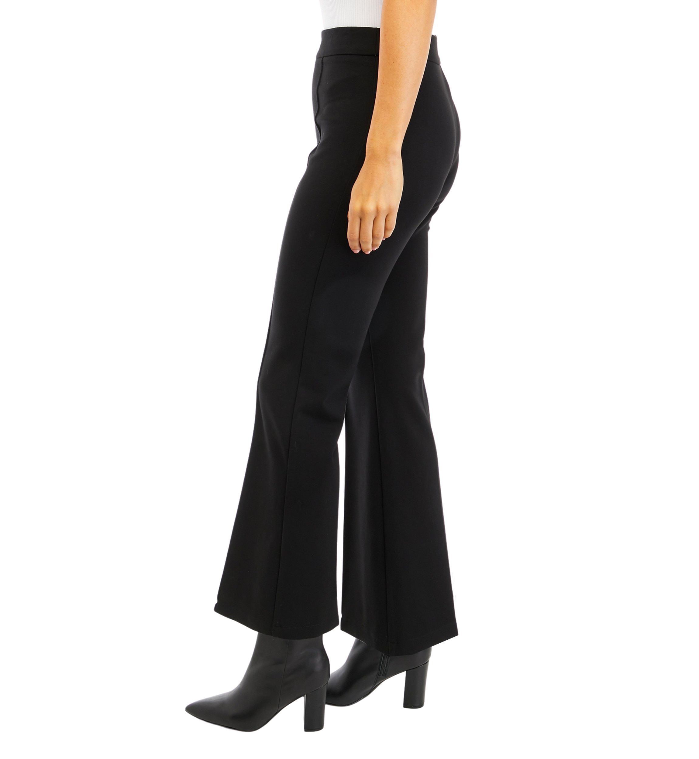 Petite Ponte Flare Pants