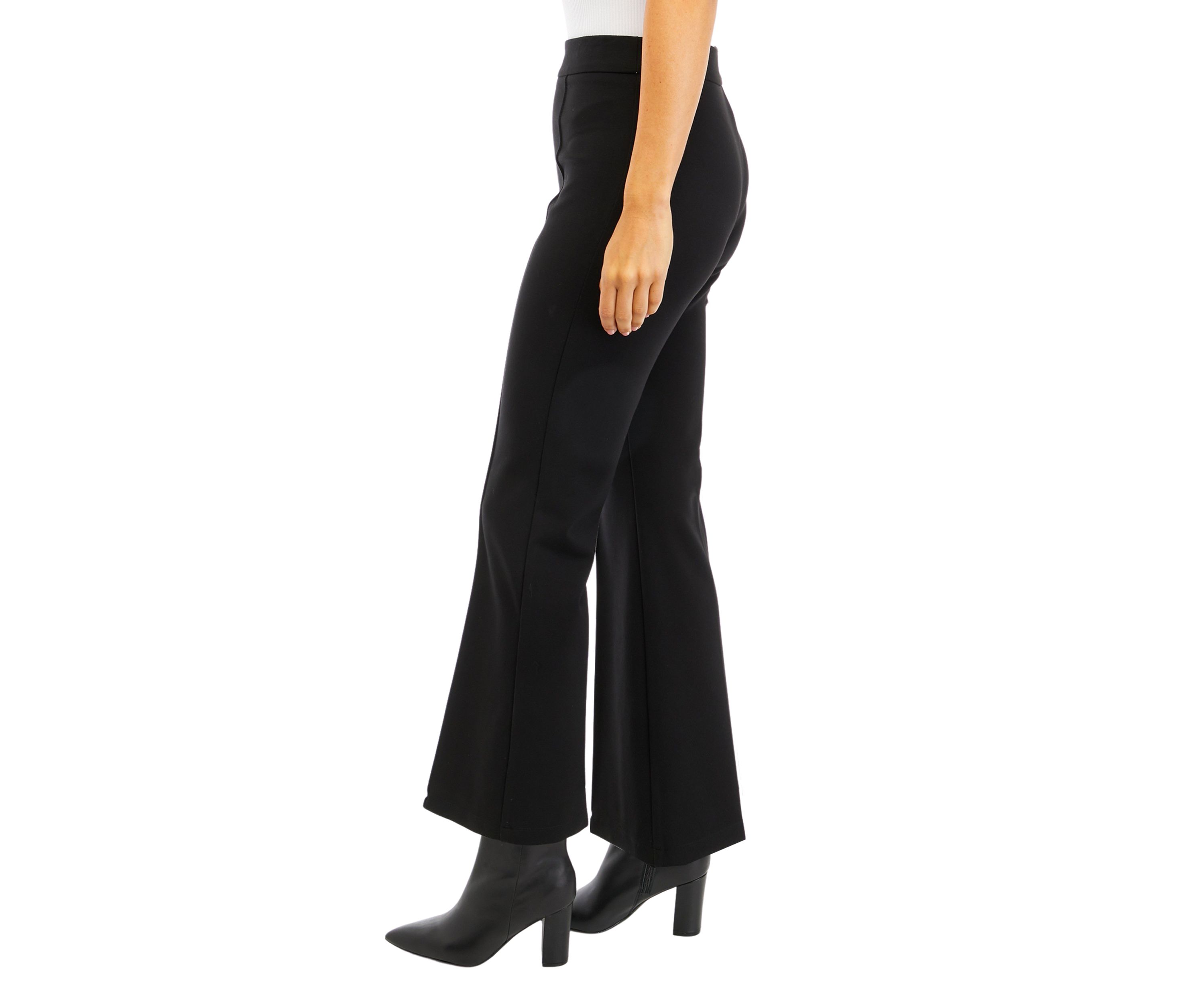 Petite Ponte Flare Pants
