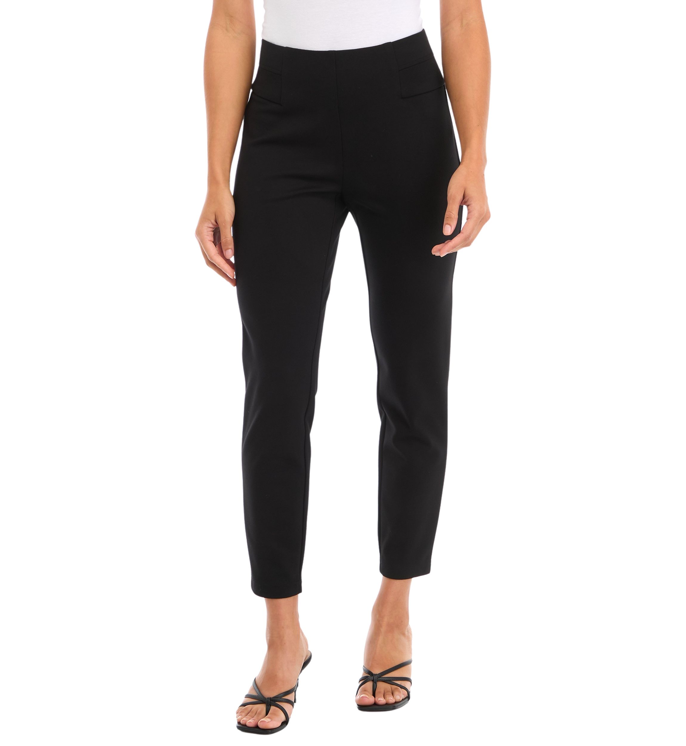 Petite High Rise Ponte Leggings