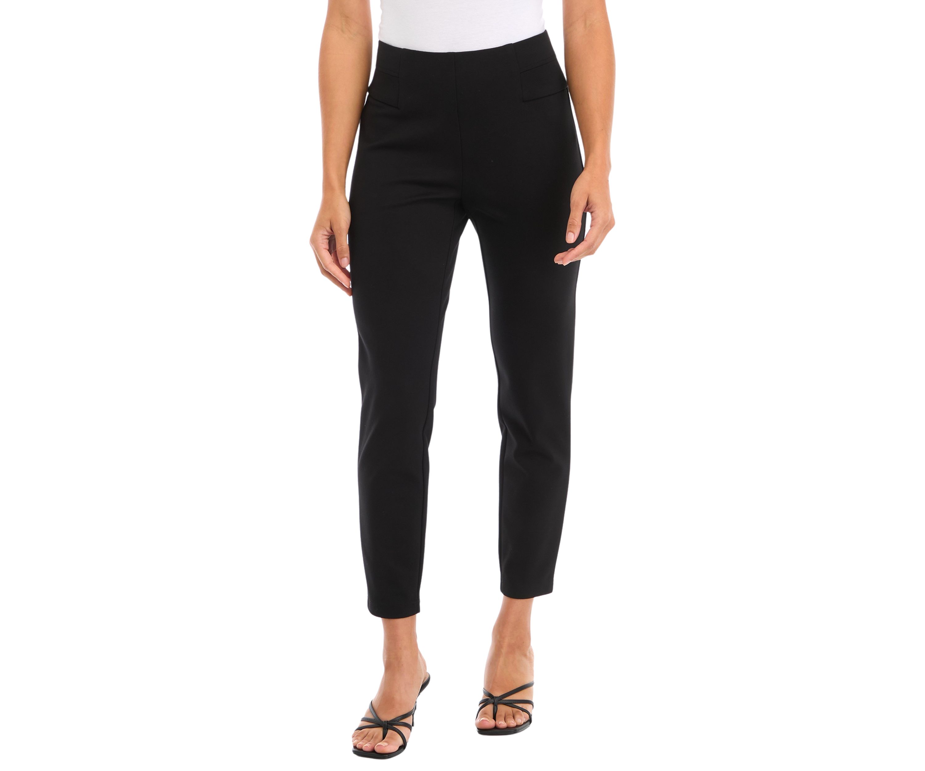 Petite High Rise Ponte Leggings