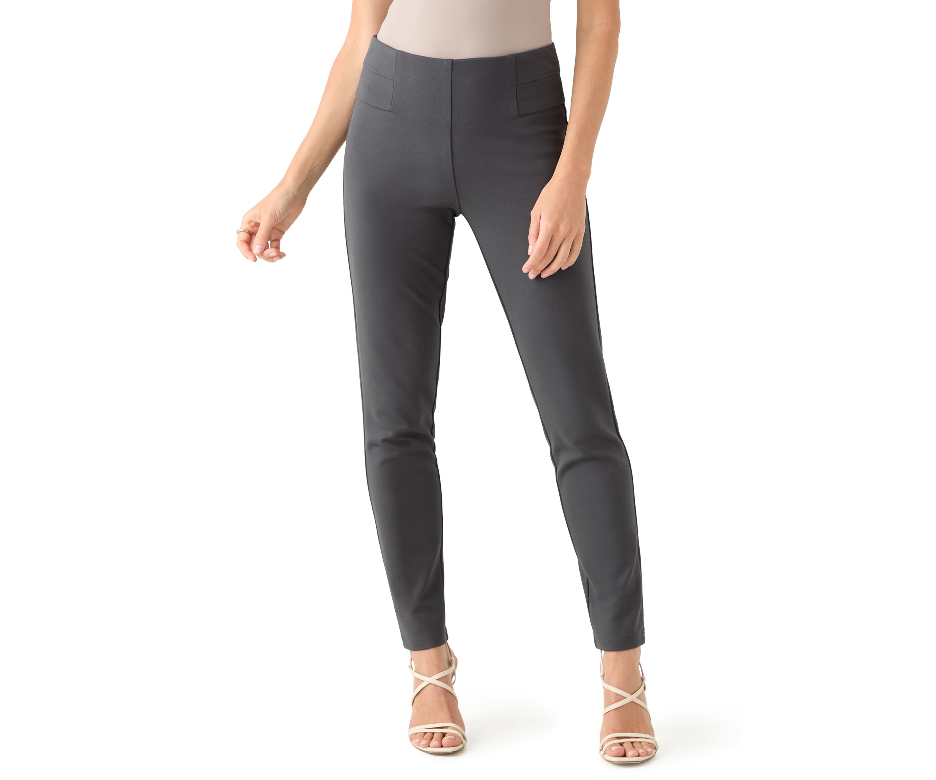 Petite High Rise Ponte Leggings