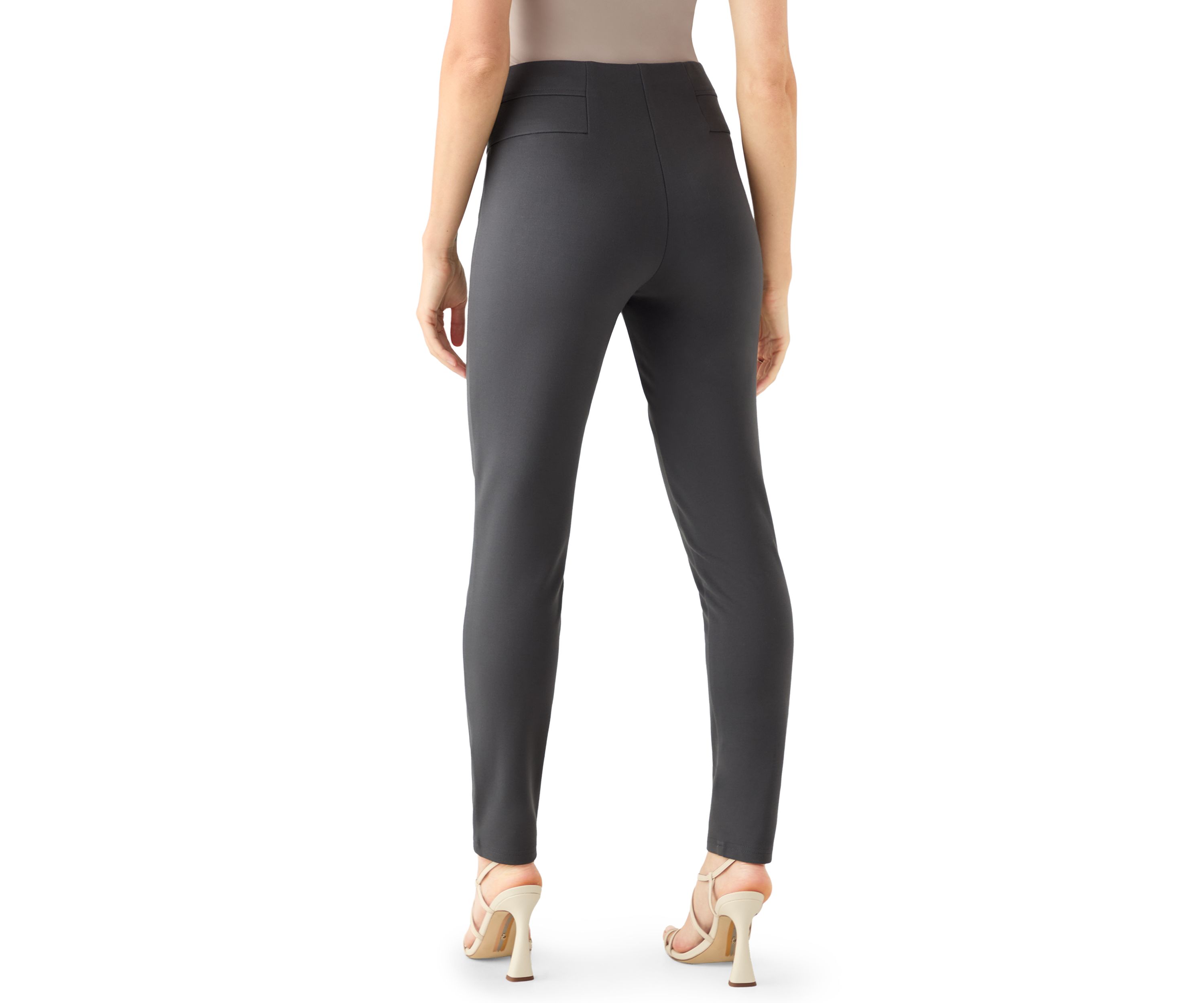 Petite High Rise Ponte Leggings