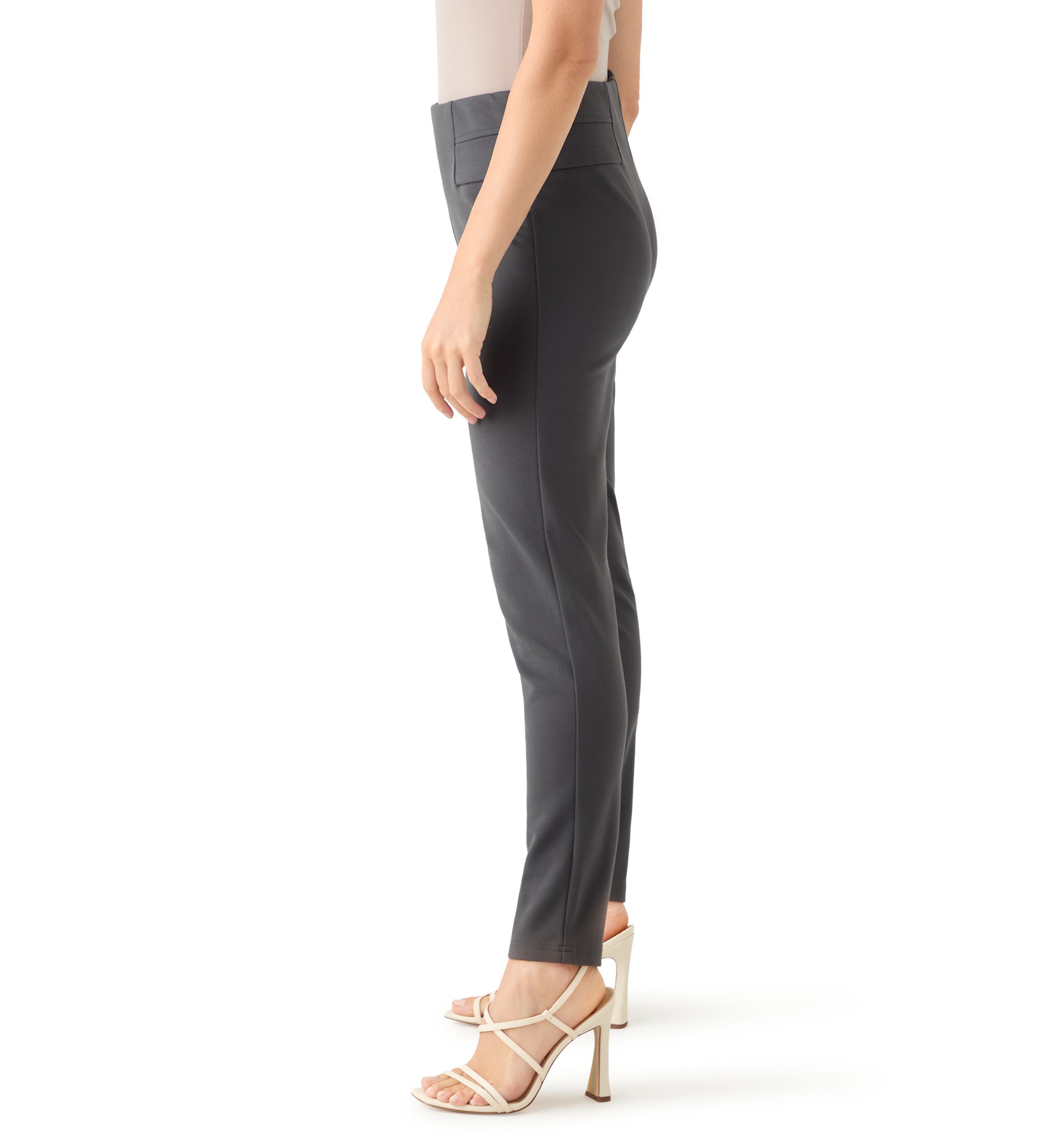 Petite High Rise Ponte Leggings