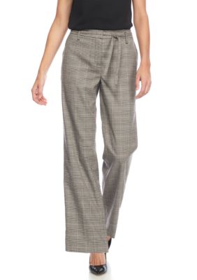 New Directions® Petite Self-Tie Wide Leg Pants | belk