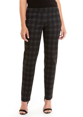 New Directions® Petite Plaid Trouser Pants | belk