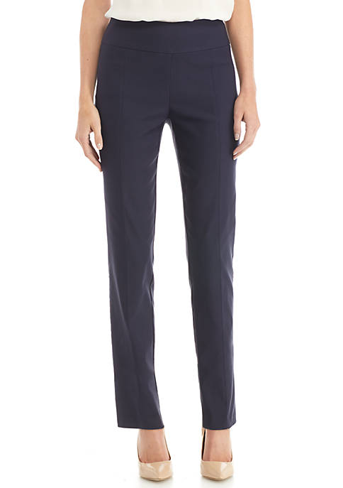 New Directions® Petite Woven Stretch Pant - Average Length | belk