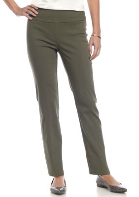 New Directions® Petite Size Millennium Pull-On Slim Leg Pant | belk