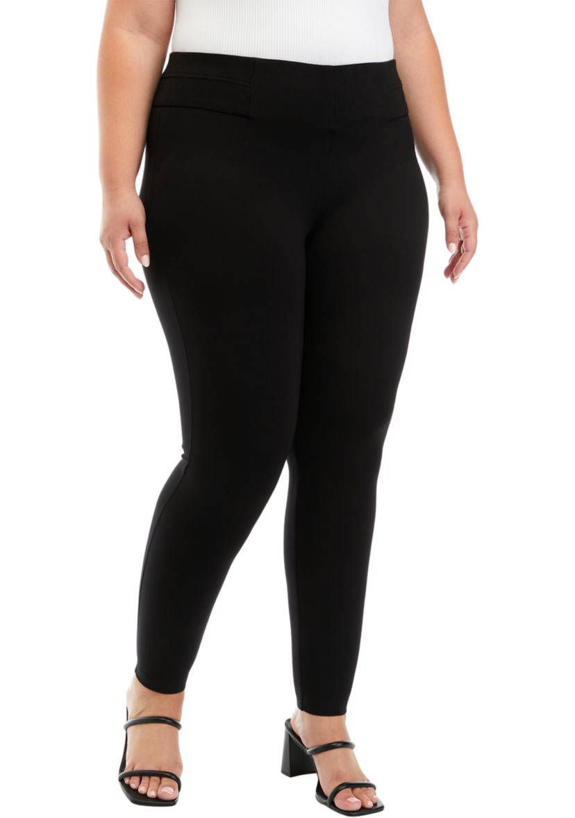 Plus Size Ponte Leggings