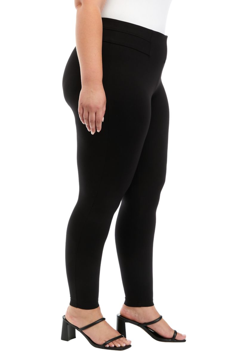 Plus Size Ponte Leggings