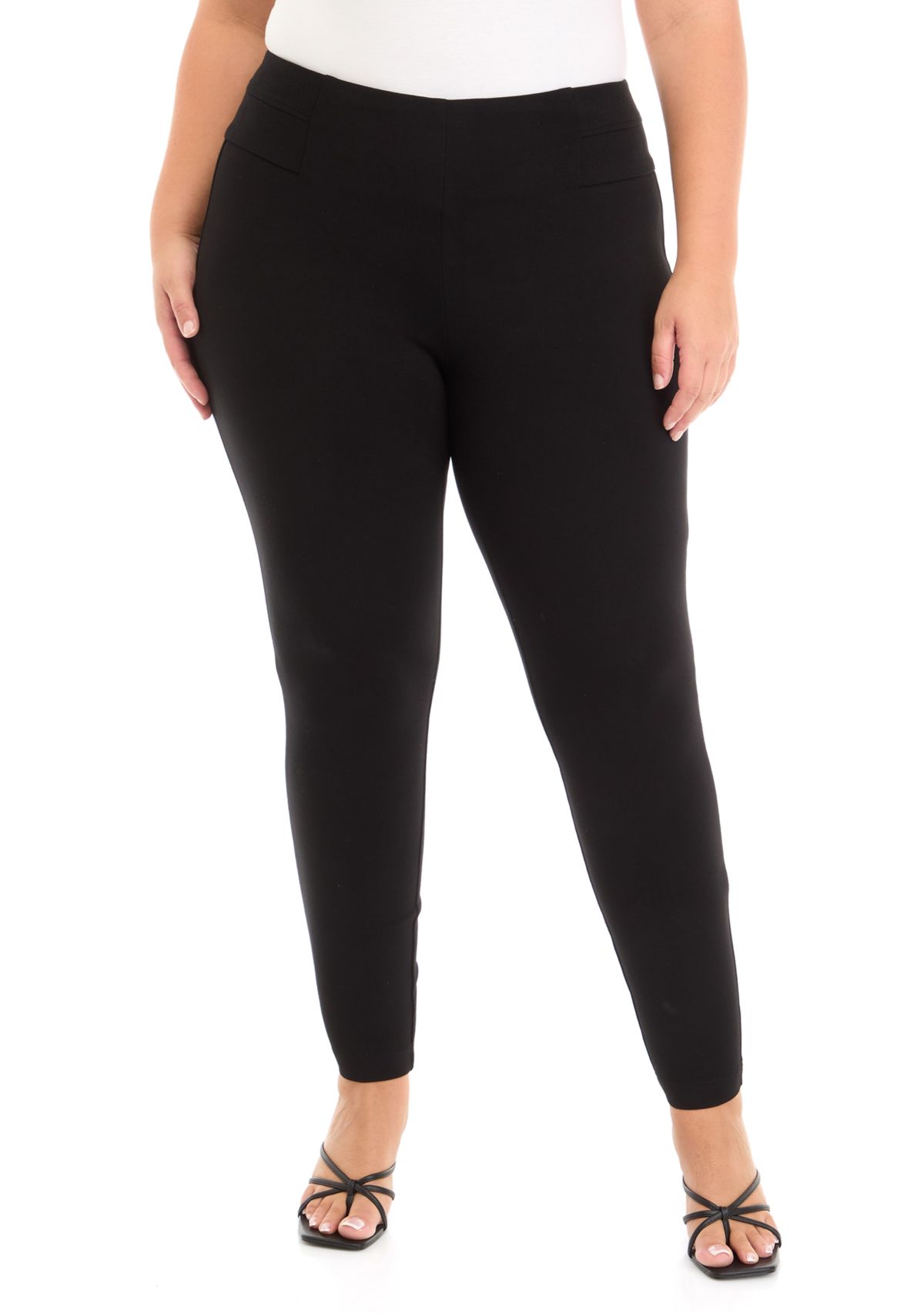 Plus Size Ponte Leggings