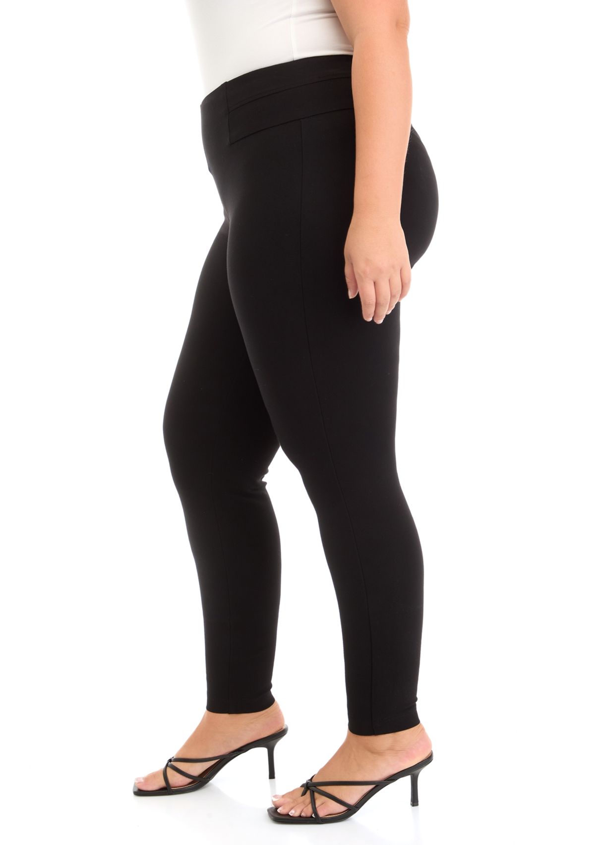 Plus Size Ponte Leggings