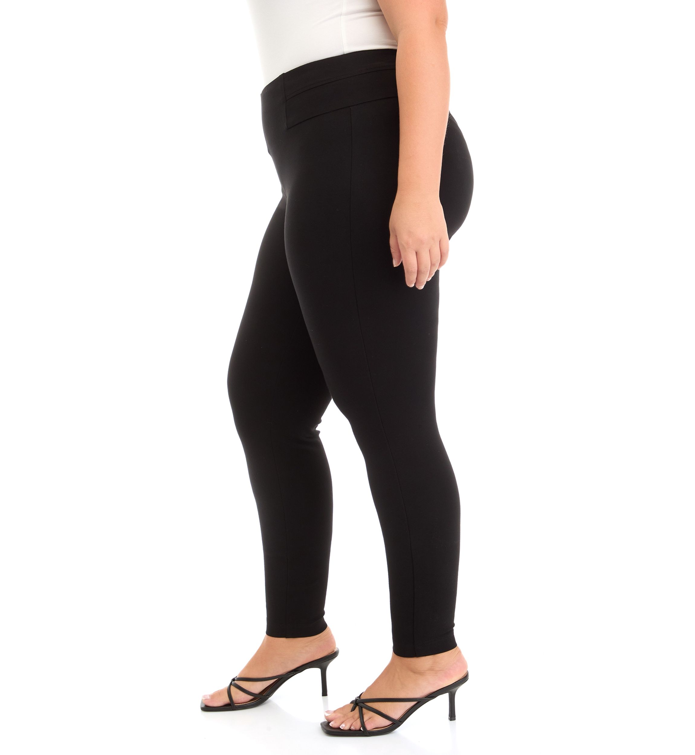 Plus Size Ponte Leggings