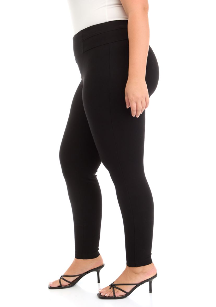 Plus Size Ponte Leggings
