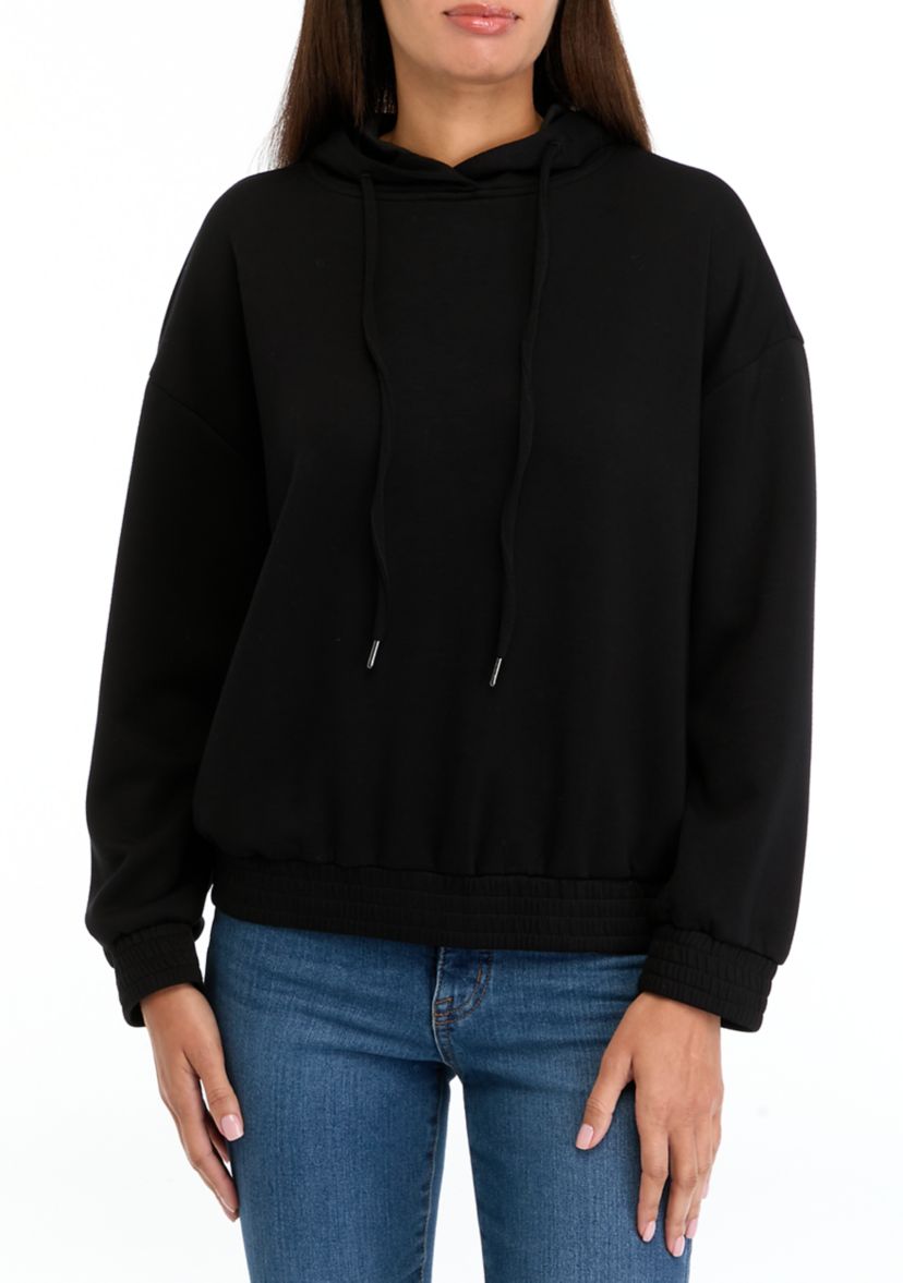 Womens Banded Bottom Hoodie