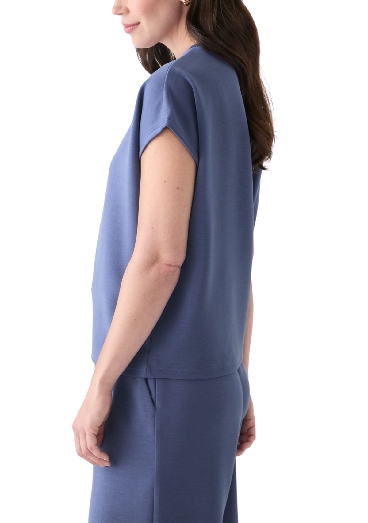 Womens Crew Neck Muscle T-Shirt