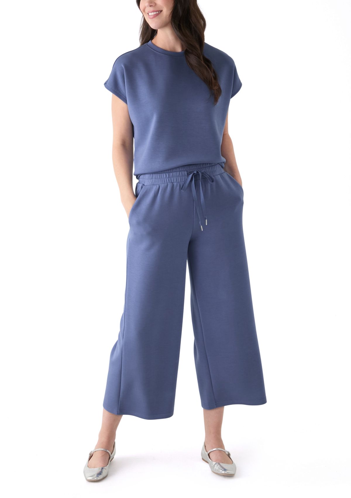 Womens Crew Neck Muscle T-Shirt